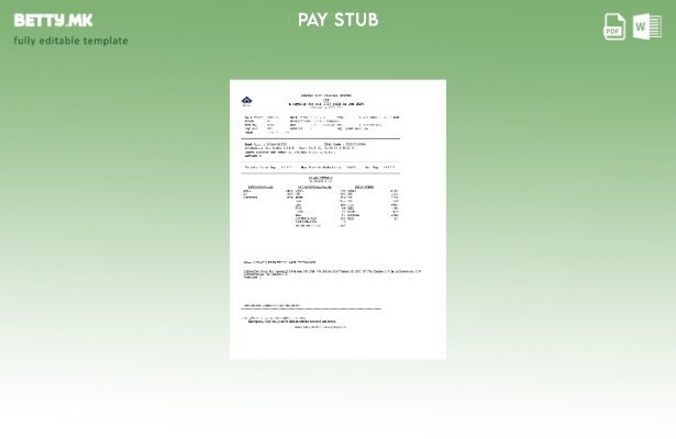 Модерен стил Централизиран систем за платен список шаблон